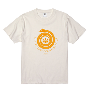 へびツアー T-Shirt（Vanilla） – DENKI GROOVE ONLINE STORE