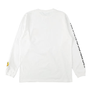 Hexagon Eye Long T-shirt（WHITE）